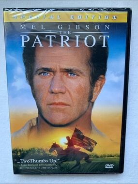The Patriot (Special Edition) DVD - Mel Gibson - Blue/Gold Cover SEALED